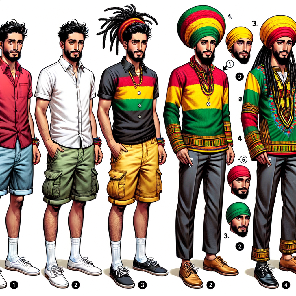 how to style rastafarian clothing for men