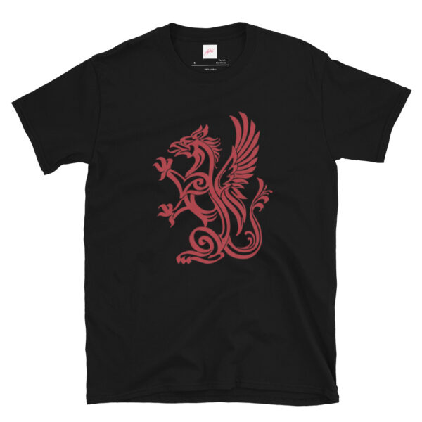 Fifth Degree™ Griffin Medieval Heraldic Animal Classic T-Shirt - Image 2