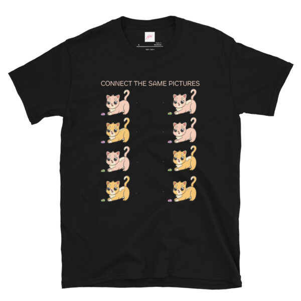 Fifth Degree™ Connect The Same Pictures Kawaii Cat T-Shirt - Image 2