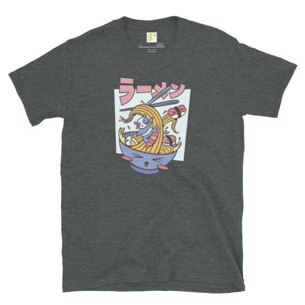 Fifth Degree™ Kawaii Vintage Style Japanese Ramen Cat Essential T-Shirt - Image 4