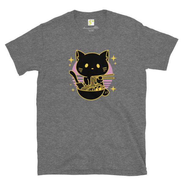 Fifth Degree™ Cute Cat Eating Ramen Essential T-Shirt - Image 7