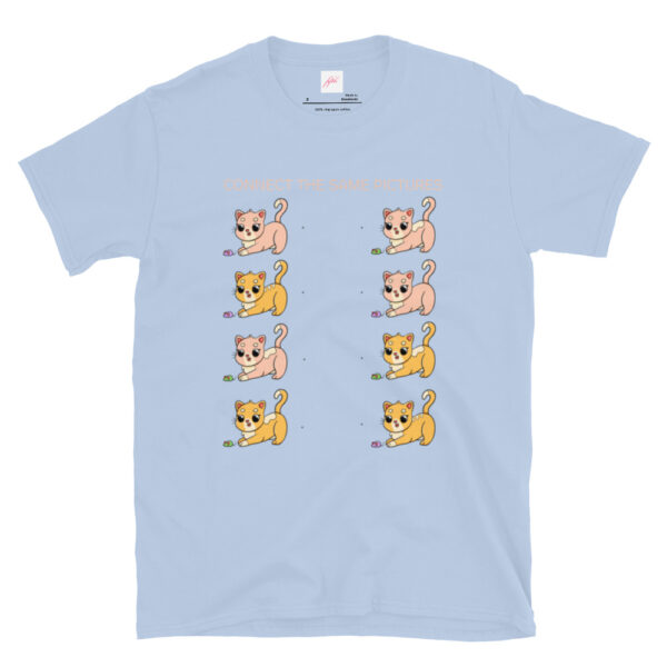 Fifth Degree™ Connect The Same Pictures Kawaii Cat T-Shirt - Image 11