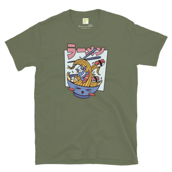 Fifth Degree™ Kawaii Vintage Style Japanese Ramen Cat Essential T-Shirt - Image 8