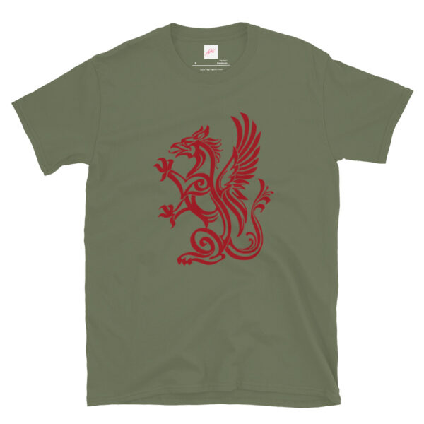 Fifth Degree™ Griffin Medieval Heraldic Animal Classic T-Shirt - Image 8