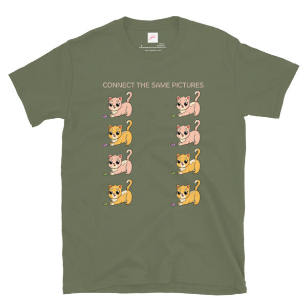 Fifth Degree™ Connect The Same Pictures Kawaii Cat T-Shirt - Image 8