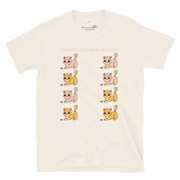 Fifth Degree™ Connect The Same Pictures Kawaii Cat T-Shirt - Image 13