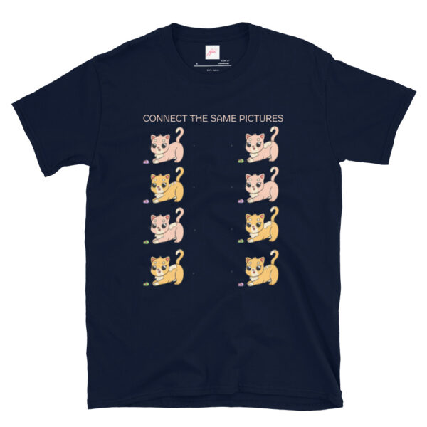 Fifth Degree™ Connect The Same Pictures Kawaii Cat T-Shirt - Image 3