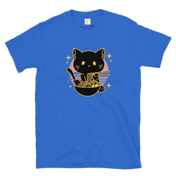 Fifth Degree™ Cute Cat Eating Ramen Essential T-Shirt - Image 6