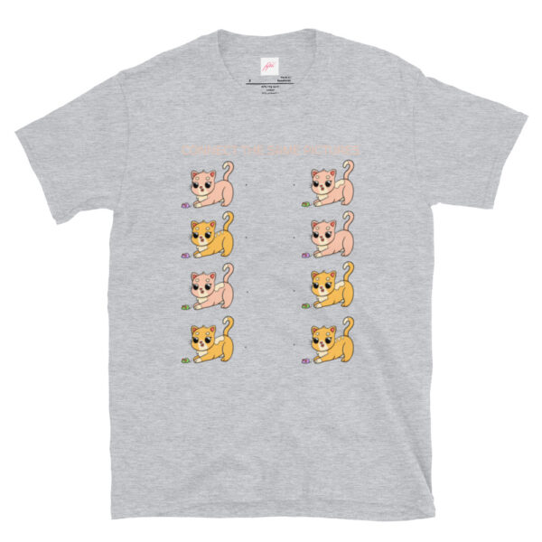 Fifth Degree™ Connect The Same Pictures Kawaii Cat T-Shirt - Image 12