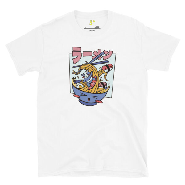 Fifth Degree™ Kawaii Vintage Style Japanese Ramen Cat Essential T-Shirt - Image 14