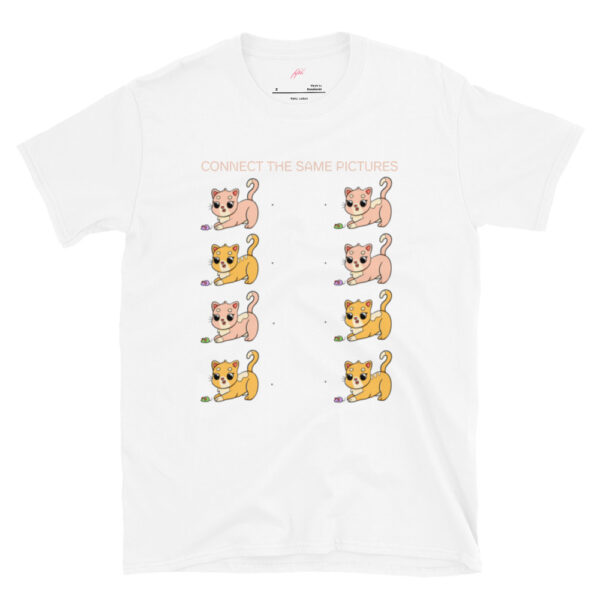 Fifth Degree™ Connect The Same Pictures Kawaii Cat T-Shirt - Image 14