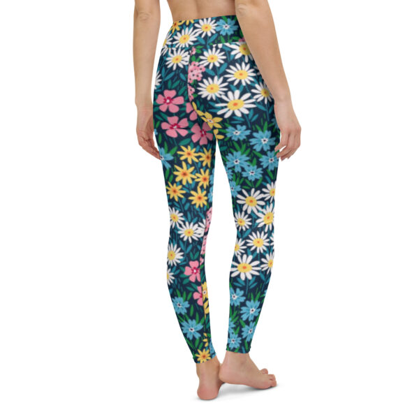 Fifth Degree™ Flower Garden High Waisted Workout Print Floral Yoga Leggings - Image 5