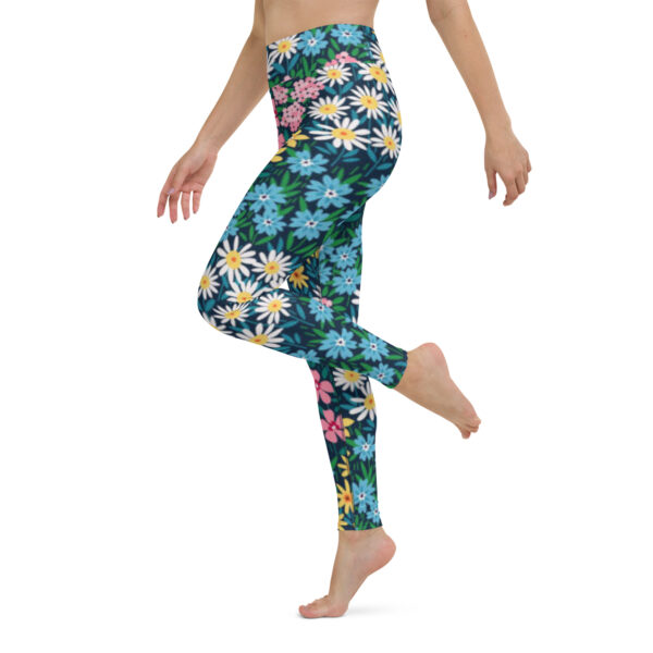 Fifth Degree™ Flower Garden High Waisted Workout Print Floral Yoga Leggings - Image 3