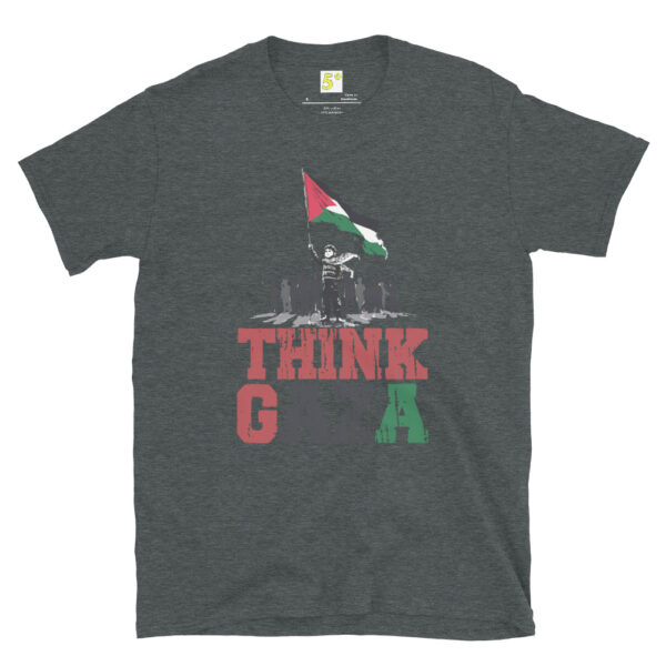 Fifth Degree™ Think Gaza Palestine Palestinian T-Shirt - Image 5