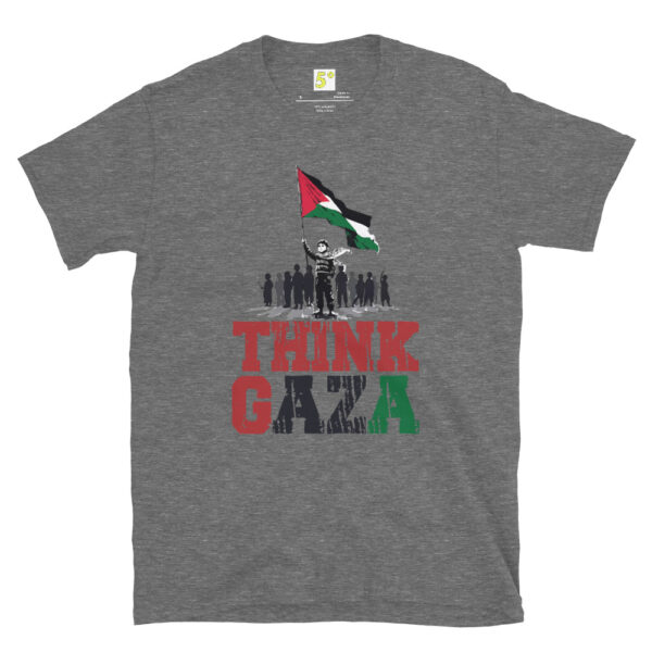 Fifth Degree™ Think Gaza Palestine Palestinian T-Shirt - Image 8