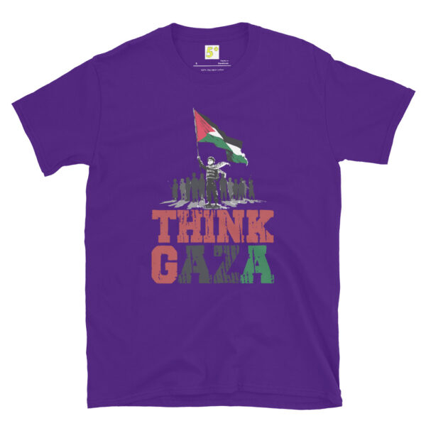 Fifth Degree™ Think Gaza Palestine Palestinian T-Shirt - Image 4