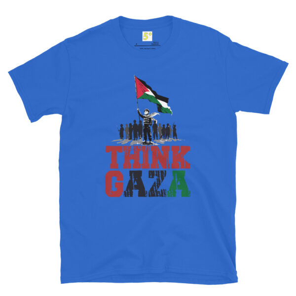 Fifth Degree™ Think Gaza Palestine Palestinian T-Shirt - Image 7